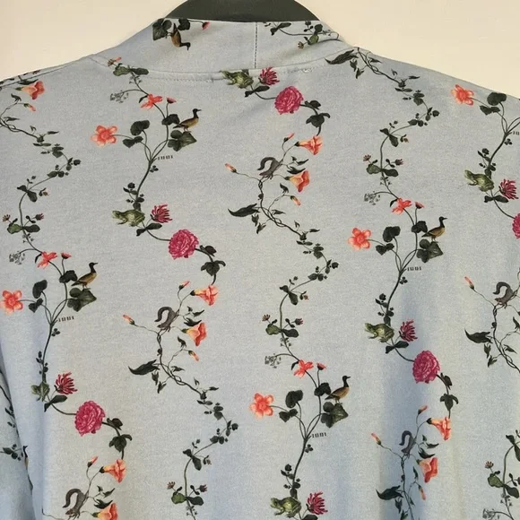 Hill House The Drew Robe in Pond Floral - Picture 5 of 9